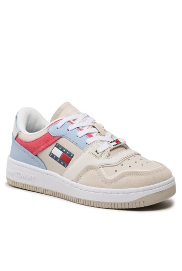 Tommy Jeans Сникърси Basket Wmn EN0EN02052 Stony Beige ACE - Mera.bg