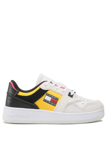 Tommy Jeans Сникърси Bastke Wmn EN0EN02052 Екрю - Mera.bg