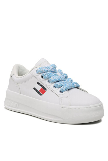 Tommy Jeans Сникърси City Flatform EN0EN02117 White 0K4 - Mera.bg