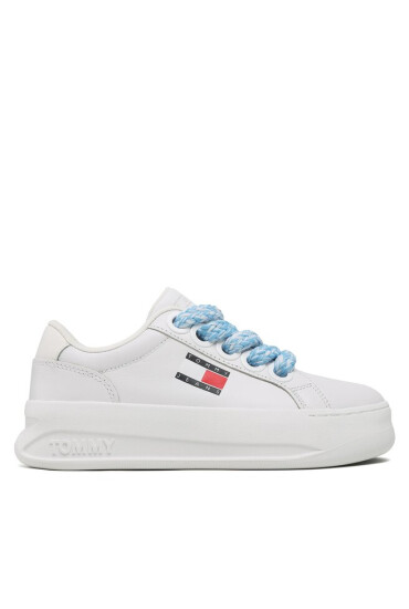 Tommy Jeans Сникърси City Flatform EN0EN02117 White 0K4 - Mera.bg