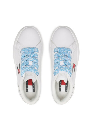 Tommy Jeans Сникърси City Flatform EN0EN02117 White 0K4 - Mera.bg
