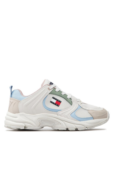 Tommy Jeans Сникърси City Runner Wmn EN0EN01879 Ecru YBL - Mera.bg