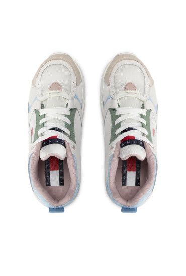 Tommy Jeans Сникърси City Runner Wmn EN0EN01879 Ecru YBL - Mera.bg