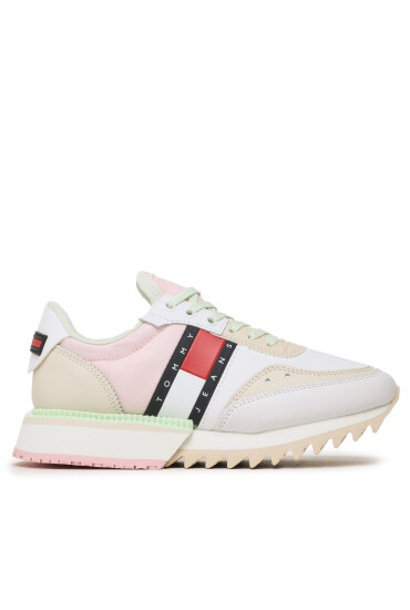 Tommy Jeans Сникърси Cleated Wmn EN0EN02130 White 0K4 - Mera.bg