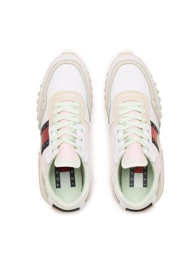 Tommy Jeans Сникърси Cleated Wmn EN0EN02130 White 0K4 - Mera.bg