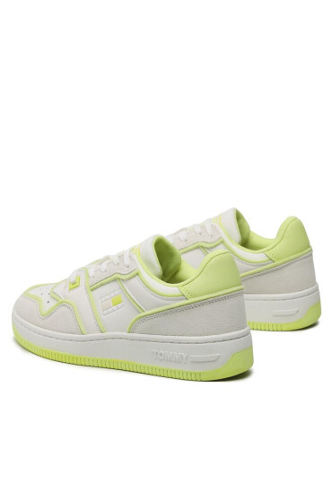Tommy Jeans Сникърси Decon Basket Low Cut EN0EN02084 Бял - Mera.bg