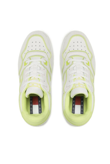 Tommy Jeans Сникърси Decon Basket Low Cut EN0EN02084 Бял - Mera.bg