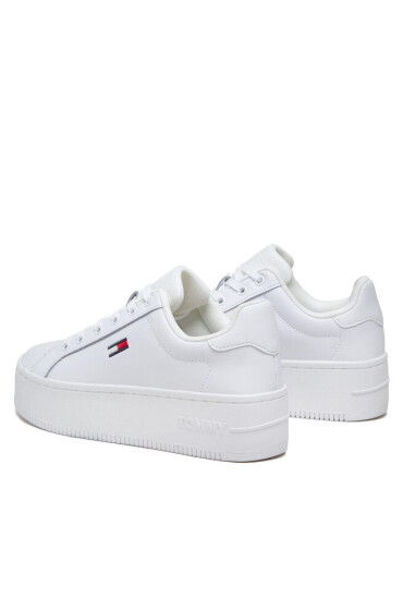 Tommy Jeans Сникърси Flatform Ess EN0EN02043 White YBR - Mera.bg