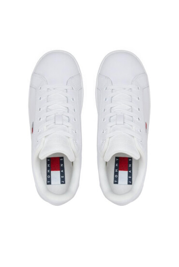 Tommy Jeans Сникърси Flatform Ess EN0EN02043 White YBR - Mera.bg