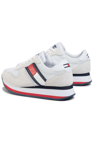 Tommy Jeans Сникърси Flatform Runner Colour Sneaker EN0EN00790 Rwb 0KP - Mera.bg