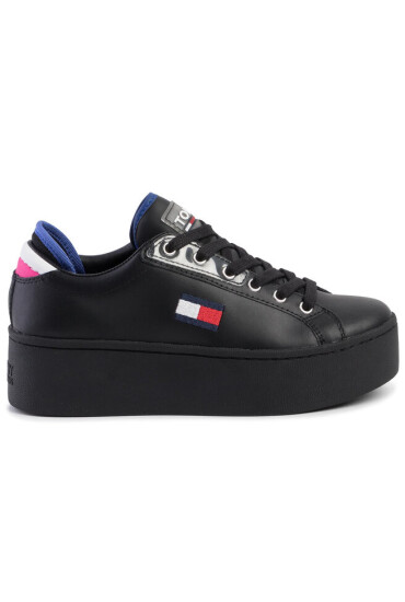 Tommy Jeans Сникърси Flatform Sneaker EN0EN00718 Black BDS - Mera.bg