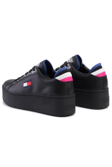 Tommy Jeans Сникърси Flatform Sneaker EN0EN00718 Black BDS - Mera.bg