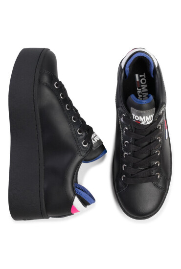 Tommy Jeans Сникърси Flatform Sneaker EN0EN00718 Black BDS - Mera.bg