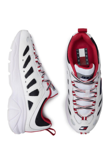 Tommy Jeans Сникърси Heritage Retro Sneaker EN0EN00649 Rwb 0K6 - Mera.bg