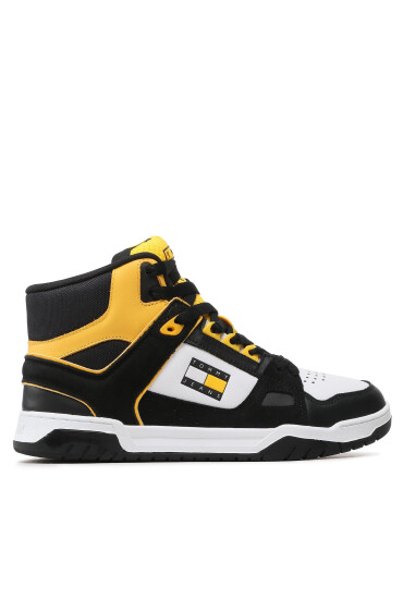 Tommy Jeans Сникърси Mid Cut Skater EM0EM01108 Черен - Mera.bg