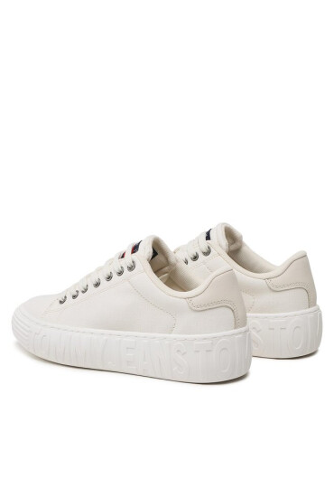 Tommy Jeans Сникърси New Cupsole Cnvas Lc EN0EN02171 Екрю - Mera.bg