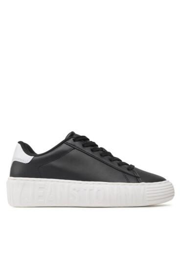 Tommy Jeans Сникърси New Cupsole Leather EN0EN02137 Черен - Mera.bg
