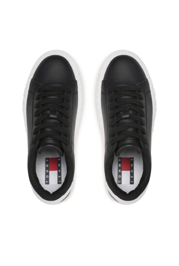 Tommy Jeans Сникърси New Cupsole Leather EN0EN02137 Черен - Mera.bg