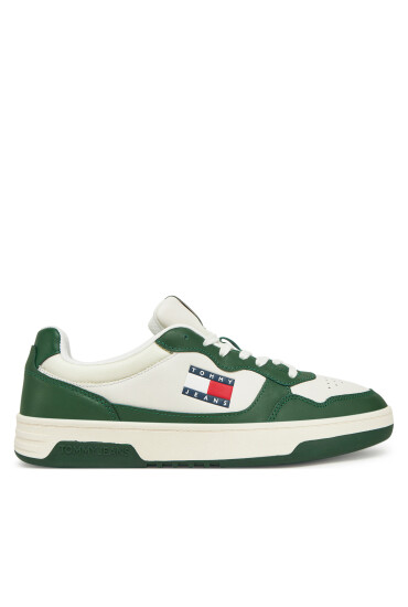 Tommy Jeans Сникърси (New) Tjm Cupsole Leather Ess EM0EM01443 Бял - Mera.bg