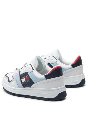 Tommy Jeans Сникърси Pop Basket Wmn EN0EN01843 White YBR - Mera.bg