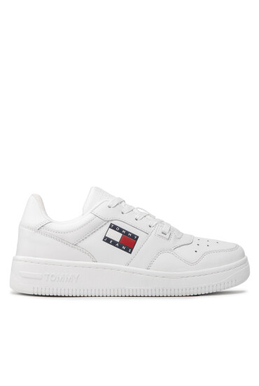 Tommy Jeans Сникърси Retro Basket EN0EN01723 Бял - Mera.bg