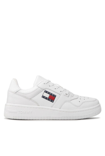 Tommy Jeans Сникърси Retro Basket EN0EN01723 Бял - Mera.bg