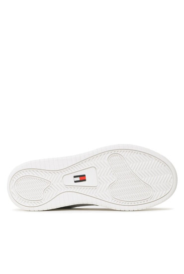 Tommy Jeans Сникърси Retro Basket Flatf EN0EN02086 White 0K4 - Mera.bg