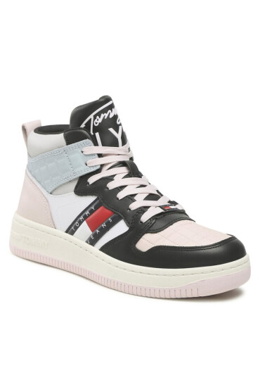 Tommy Jeans Сникърси Retro Mid Basket EN0EN01964 Blue Oasis PNZ - Mera.bg
