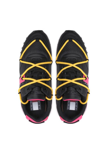 Tommy Jeans Сникърси Sneaker Cleated EN0EN02056 Black 0GJ - Mera.bg