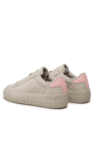 Tommy Jeans Сникърси T-Jw New Cupsole Leather Lc EN0EN02212 Bleached Stone AEV - Mera.bg