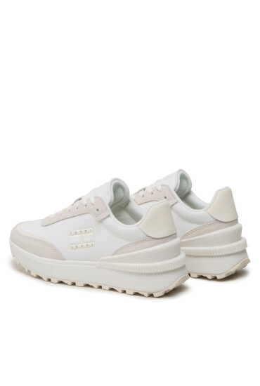 Tommy Jeans Сникърси Tech Runner Material Mix EN0EN02358 Екрю - Mera.bg