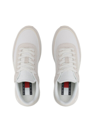 Tommy Jeans Сникърси Tech Runner Material Mix EN0EN02358 Екрю - Mera.bg