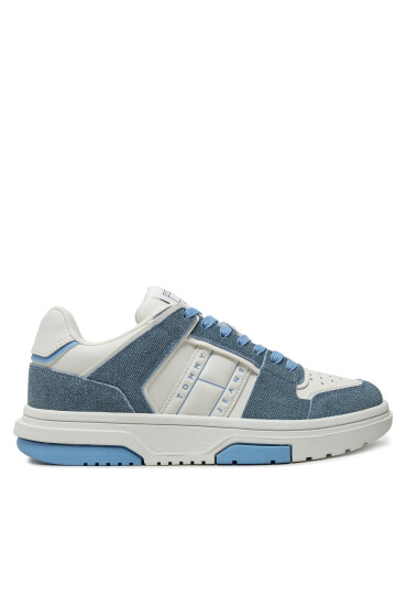 Tommy Jeans Сникърси The Brooklyn Denim Leather EN0EN02578 Син - Mera.bg
