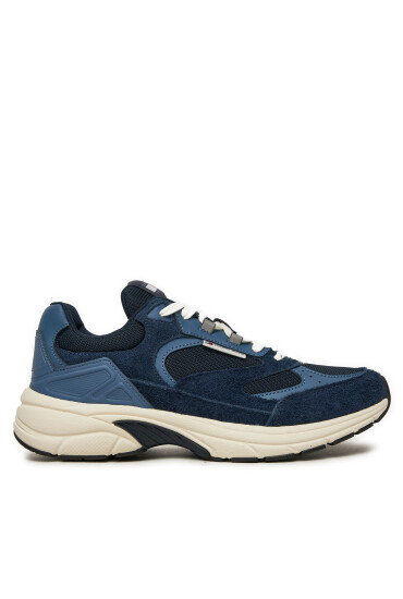 Tommy Jeans Сникърси The Coney Suede EM0EM01501 Тъмносин - Mera.bg