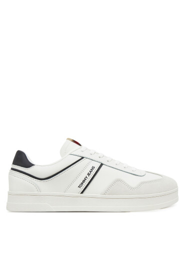 Tommy Jeans Сникърси The Greenwich Leather EM0EM01571 Бял - Mera.bg
