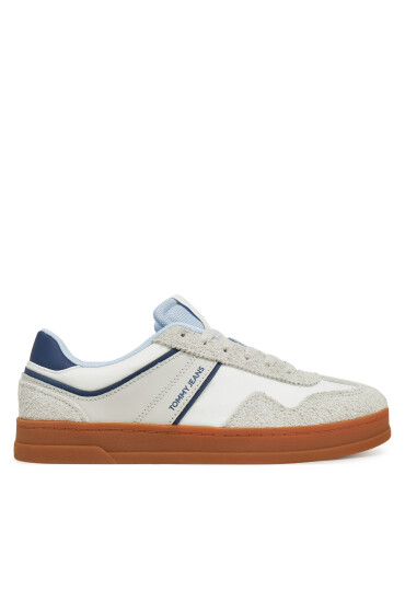 Tommy Jeans Сникърси The Greenwich Mix Media EN0EN02730 Сив - Mera.bg