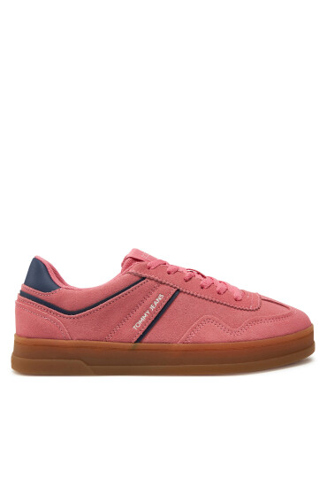 Tommy Jeans Сникърси The Greenwich Suede EN0EN02696 Розов - Mera.bg