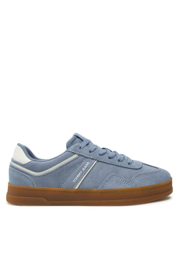 Tommy Jeans Сникърси The Greenwich Suede EN0EN02696 Сив - Mera.bg