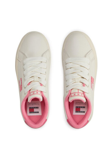 Tommy Jeans Сникърси Tjw City Flatform EN0EN02500 Екрю - Mera.bg