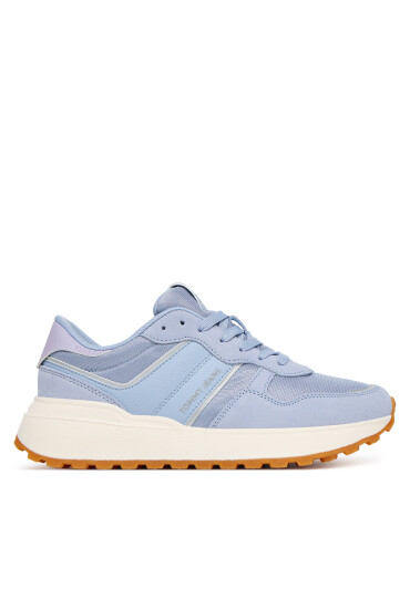 Tommy Jeans Сникърси Tjw Cleated Runner EN0EN02788 Син - Mera.bg