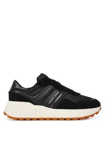 Tommy Jeans Сникърси Tjw Cleated Runner EN0EN02861 Черен - Mera.bg