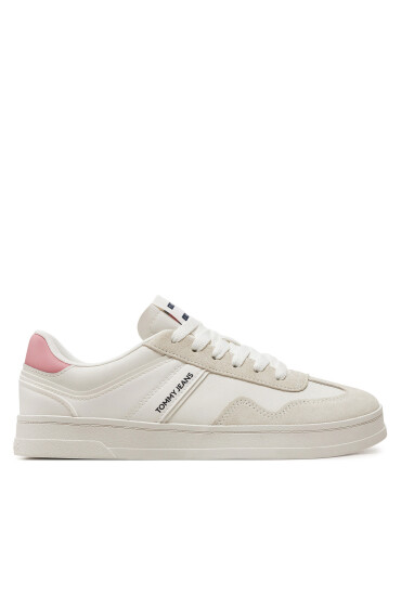 Tommy Jeans Сникърси Tjw Court Sneaker EN0EN02552 Екрю - Mera.bg
