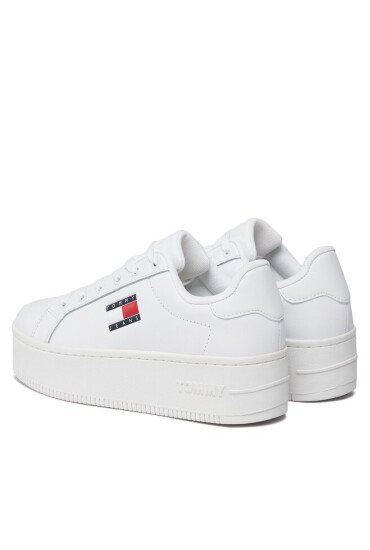 Tommy Jeans Сникърси Tjw Flatform Ess EN0EN02426 White YBR - Mera.bg