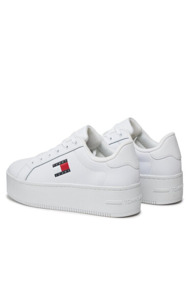 Tommy Jeans Сникърси Tjw Flatform Ess EN0EN02518 Бял - Mera.bg