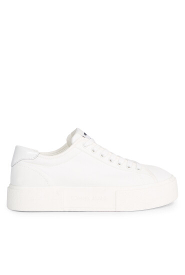 Tommy Jeans Сникърси Tjw Foxing Flatform Sneaker EN0EN02480 Бял - Mera.bg
