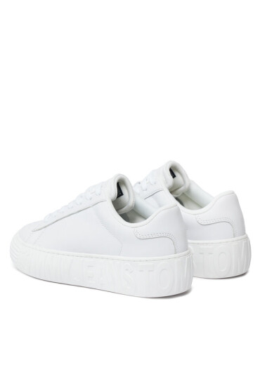 Tommy Jeans Сникърси Tjw Leather Cupsole Ess EN0EN02507 Бял - Mera.bg