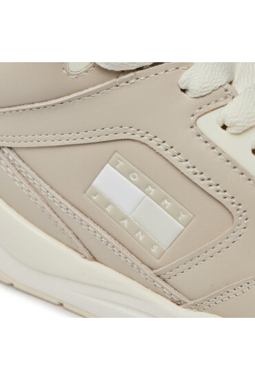 Tommy Jeans Сникърси Tjw New Basket Mc EN0EN02379 Бежов - Mera.bg