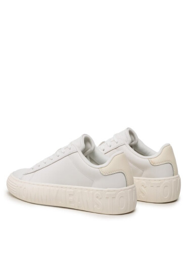 Tommy Jeans Сникърси Tjw New Cupsole Leather Lc EN0EN02212 Екрю - Mera.bg