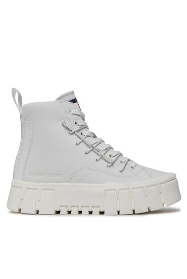 Tommy Jeans Сникърси Tjw Platform Mc EN0EN02498 Ecru YBL - Mera.bg