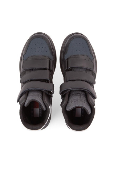 Tommy Jeans Сникърси Tjw Retro Basket Chunky Flatf Mc EN0EN02370 Черен - Mera.bg